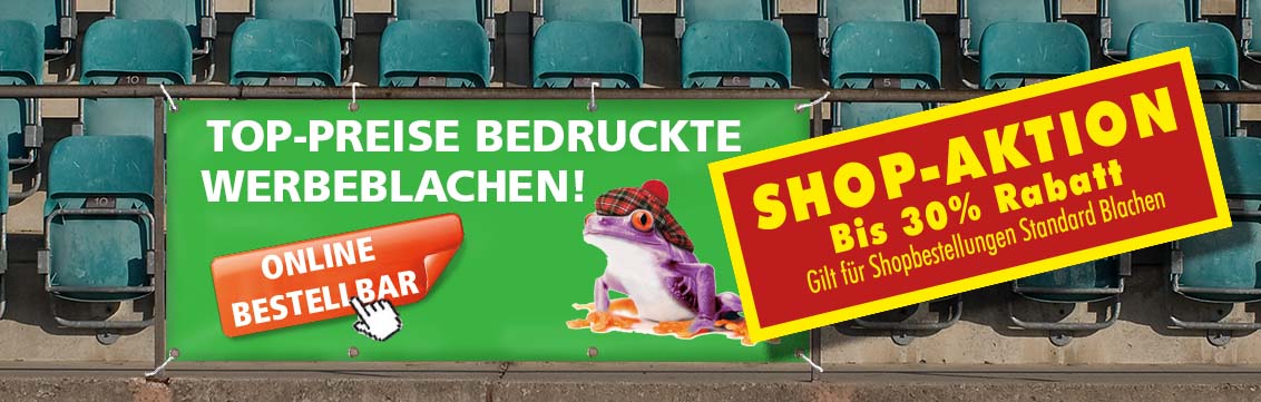 Werbeblachen Werbeblachen