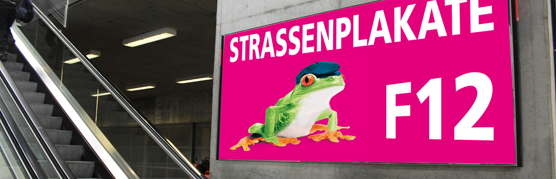 Strassenplakate