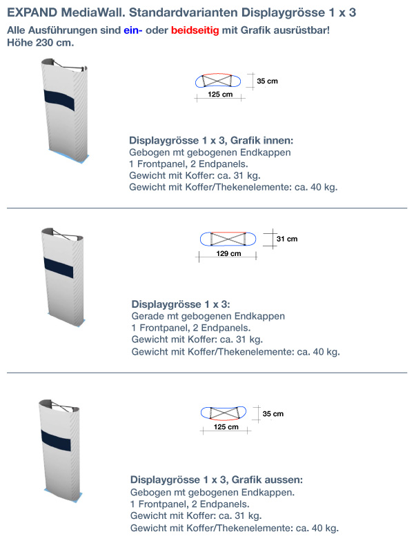 Expand MediaWall Pop-Up Faltdisplay 2