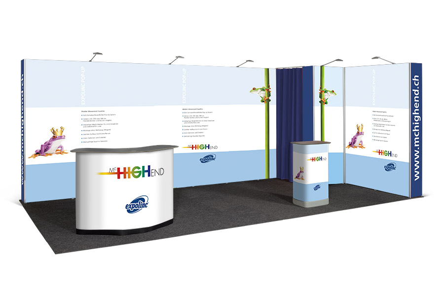 Expolinc mobiler Messestand Beispiel 4