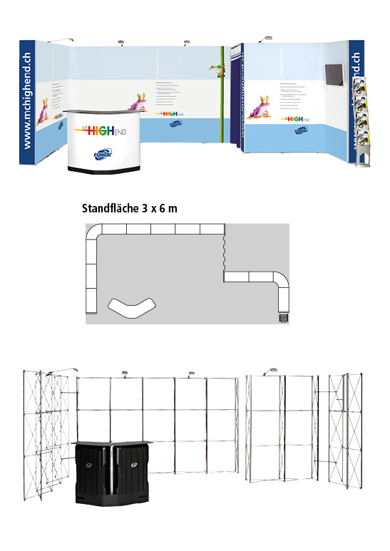 Expolinc Messestand Pop-Up Faltdisplays Beispiele 3