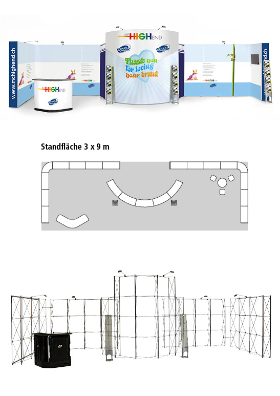 Expolinc Messestand Pop-Up Faltdisplays Beispiele 5