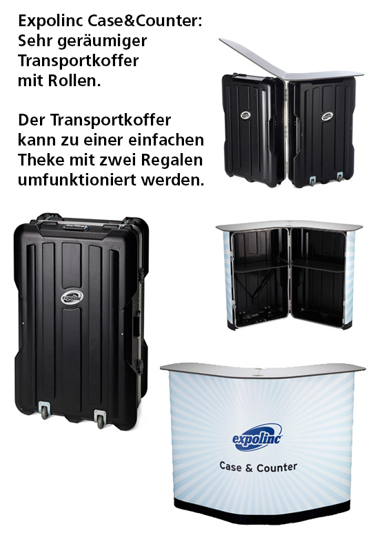 mobile Theke Case und Counter