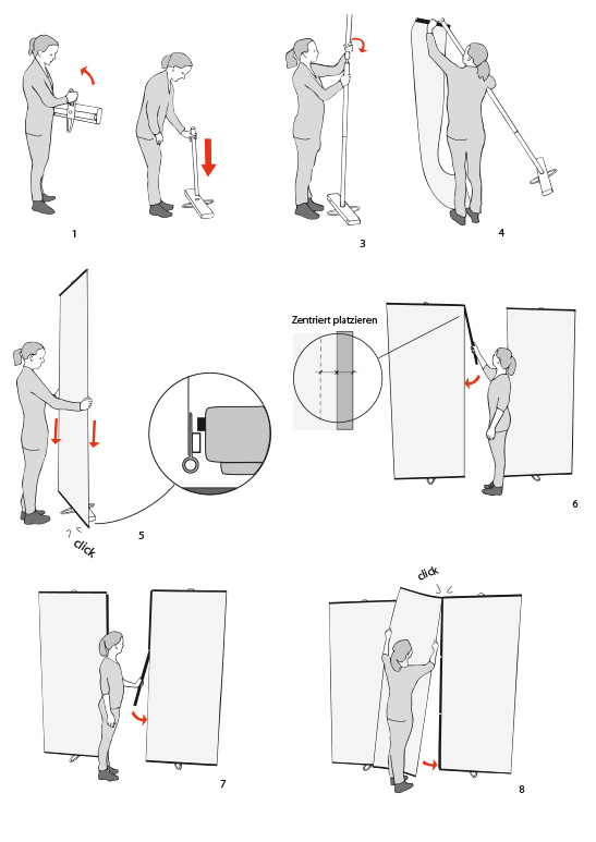 EXPAND LinkWall Displaysystem 4