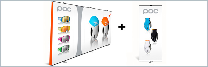 Expand LinkWall flexibles Displaysystem 2