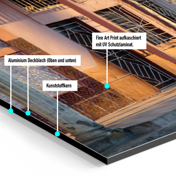 Bild auf Alu-Dibond