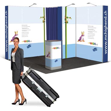 Mobiler Messestand