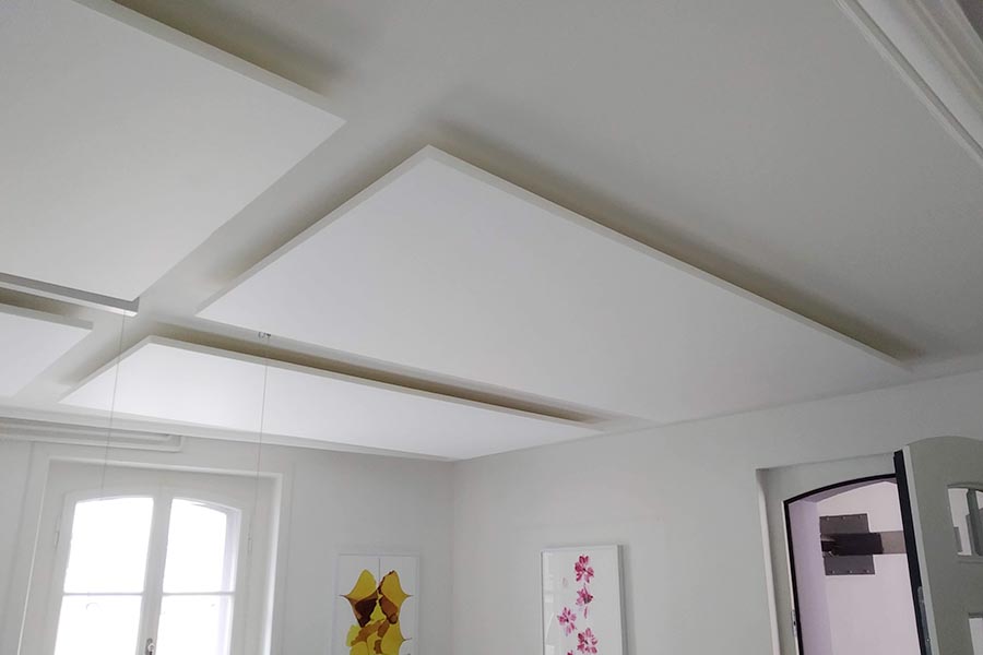 Akustikplatten Decke