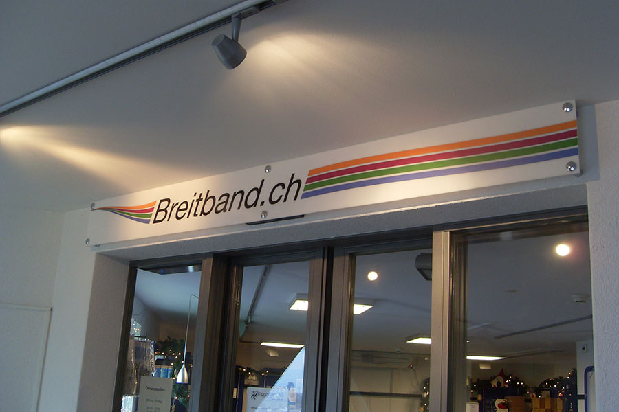 Firmenschilder