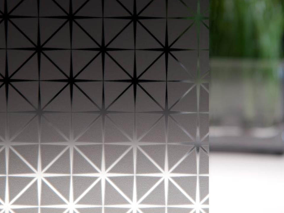 Sichtschutz mit Fasara Designfolie