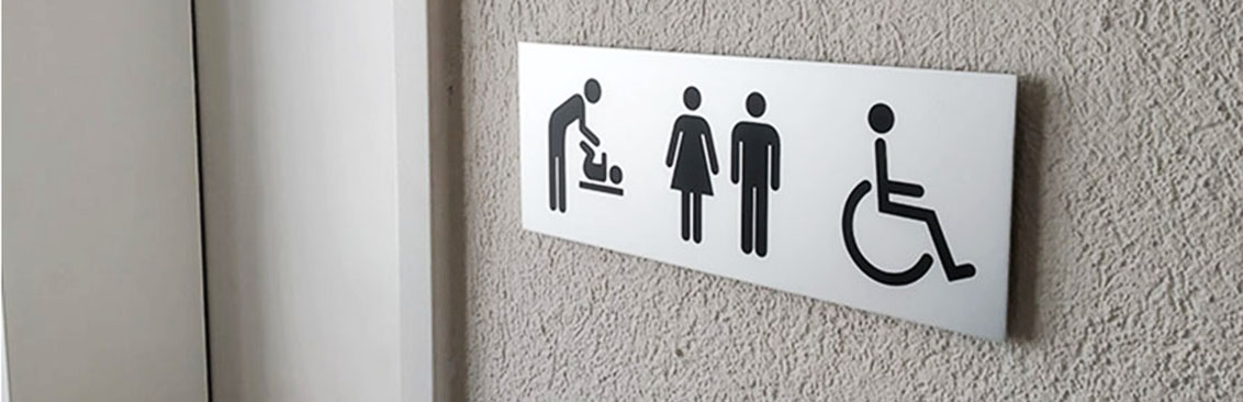 Beschriftung Glasdekorfolie Streienmuster
