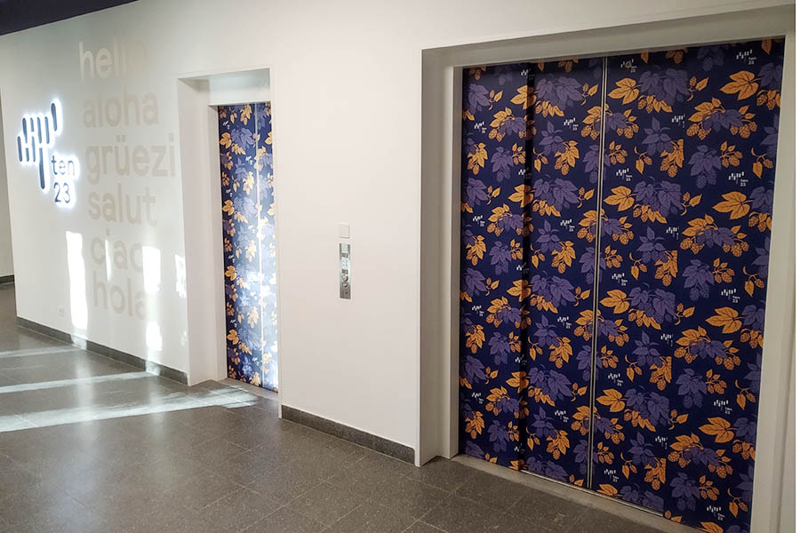 Glasdekorfolie Bürofenster